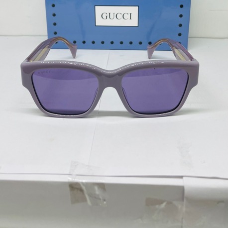 GUCCİ GRİ ÇERÇEVE MOR ŞEFFAF CAM
