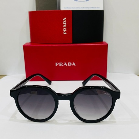 PRADA SİYAH ÇERÇEVE SİYAH ŞEFFAF CAM