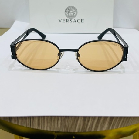 VERSACE SİYAH ÇERÇEVE KAHVE ŞEFFAF CAM