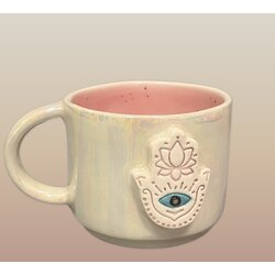 Hand of Fatıma / pembe 