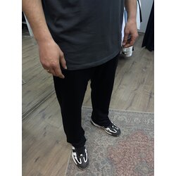 Siyah Baggy Eşofman Altı