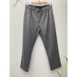 Antrasit Renk Dokuma Baggy Pant