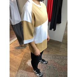 ÇİZGİLİ OVERSİZE TSHİRT