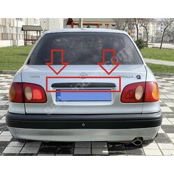 Toyota Corolla Terra Arka Plakalık Çıtası