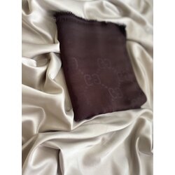 Acı kahve Gucci pamuk şal