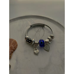 Gümüş Amulet Charm