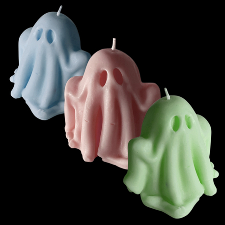 Pastel Ghost - El Yapımı Mum