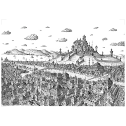 Poster /Caliph's Landing / 41cm × 29cm