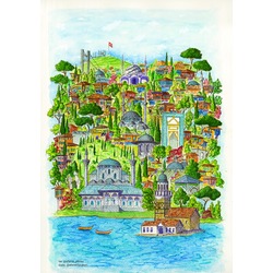 Bir Üsküdar Masalı - Poster Baskı - 42cm*29cm