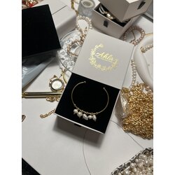 İnci charm bileklik