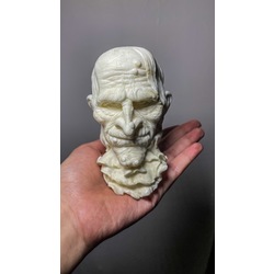 Uncle Creepy Head Sculpture (Unpainted)