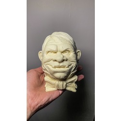 Cousin Eerie Head Sculpture (Unpainted)
