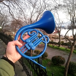 Venti Fransız Kornosu(25 cm)+Anahtarlık