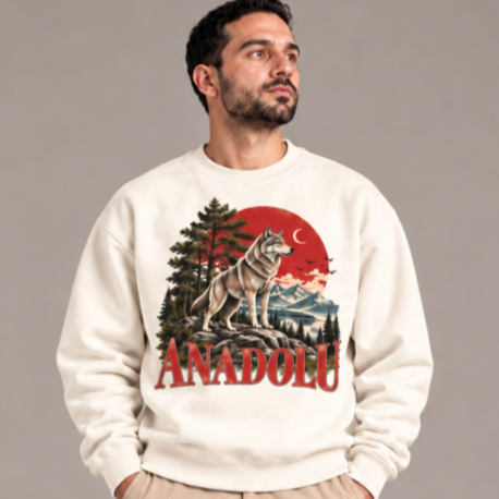 ANADOLU — Premium Oversize Sweatshirt