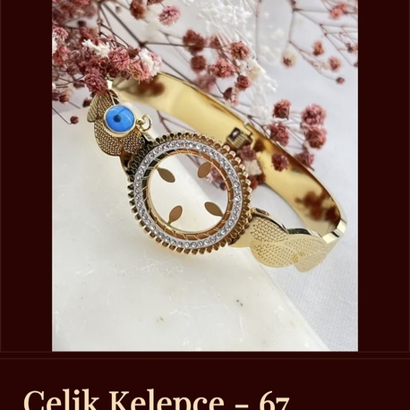 Çelik Çeyreklik Kelepçe