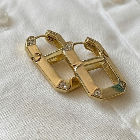 Xupink VIP 14K Serenay Tasarım Küpe