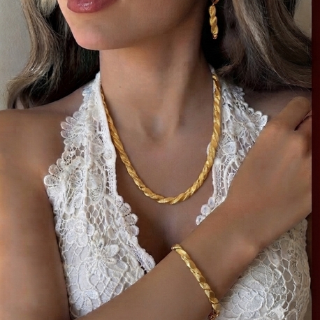 Altınkaplama 22 Ayar Set 