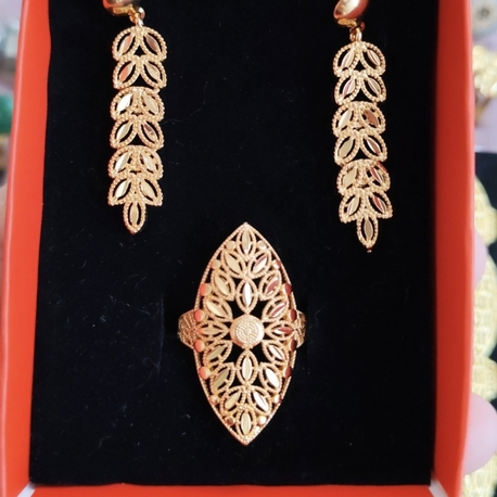 22 Ayar Altın Kaplama Set
