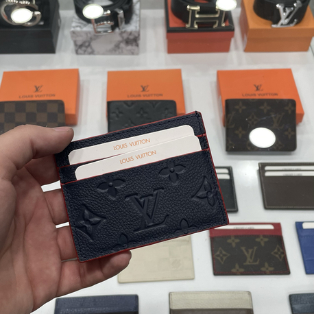 LV Premium Orijinal Deri Kartlık
