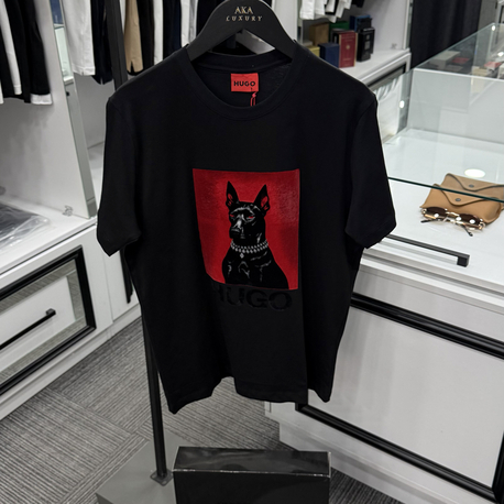 Hugo Premium Yeni Sezon Mağaza Modeli Tişört %100 Cotton