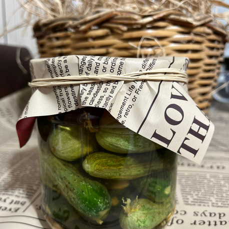 Yöresel Doğal Kornişon Turşusu 1 KG