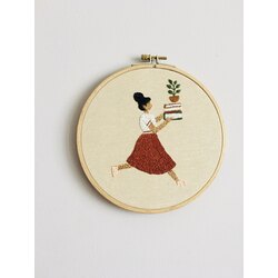 nakışlı kasnak pano