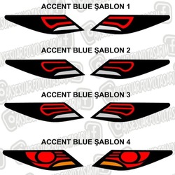Accent Blue Stop Folyo 