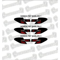 Honda Civic Fb7 Stop Folyo 