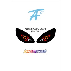 Corsa D -3 Kapı 06-12 Stop Folyo