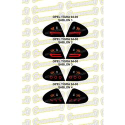 Opel Tigra 1994-2000 Stop Folyo 