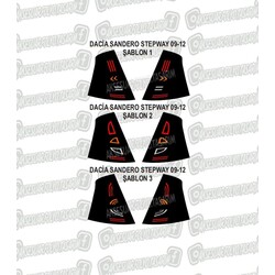 Dacia Sandero Stepway 09-12 Stop Folyo