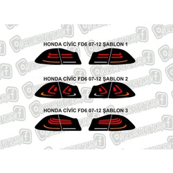 Honda Civic Fd6 07-12 Stop Folyo