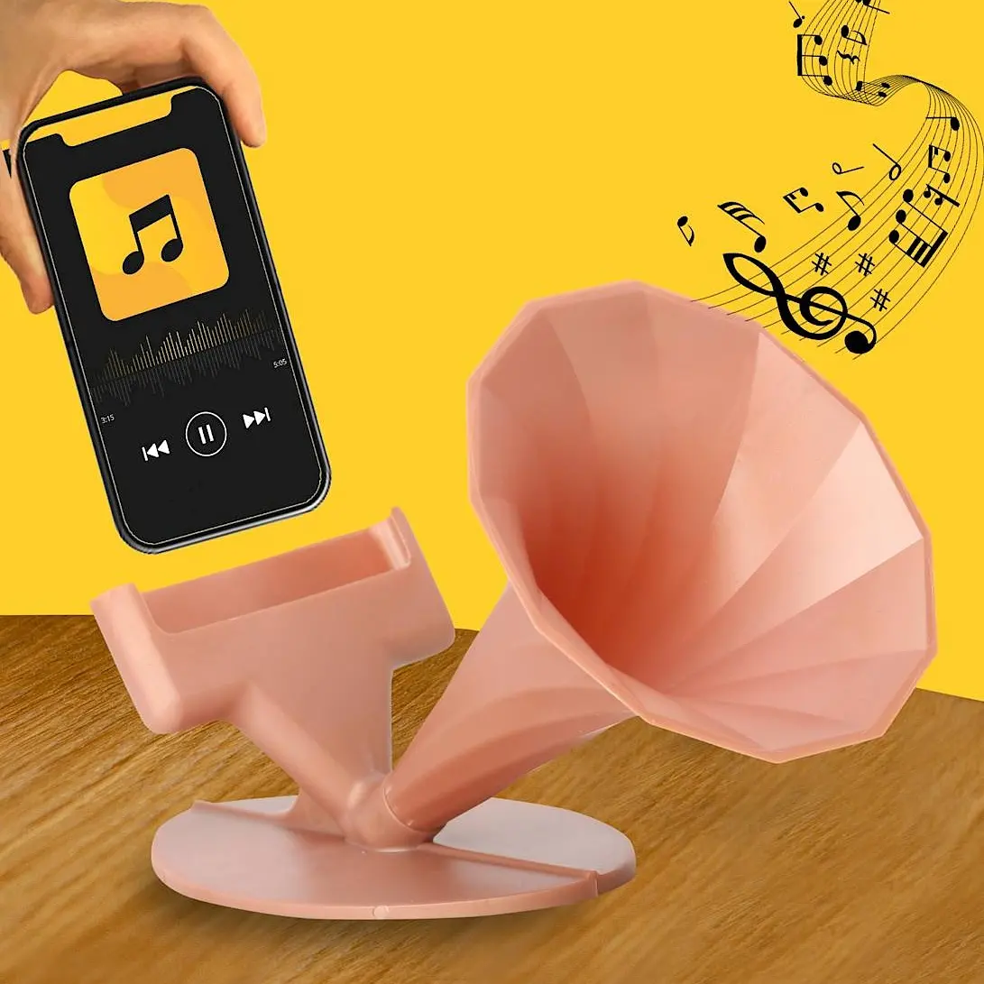 Akustik telefon tutacağı