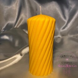 yellow candle