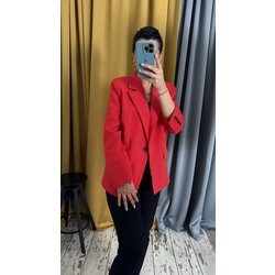 KIRMIZI BLAZER CEKET