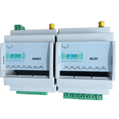 5 Km RF Kablosuz 7 Giriş-7 Çıkış I/O Aktarıcı