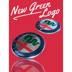 Alfa Romeo Ön-Arka New Green Logo Seti
