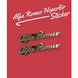 Alfa Romeo Hoperlör Sticker