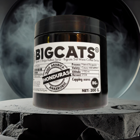 Bigcats Endonezya Sumatra Mandheling Double Picked Çekirdek Kahve 200 g