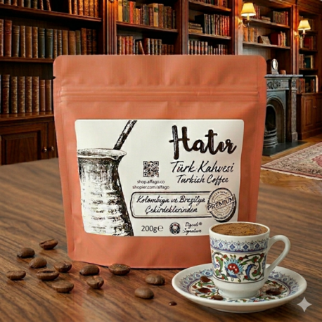 Hatır Premium Türk Kahvesi – 200g | Bigcats Signature