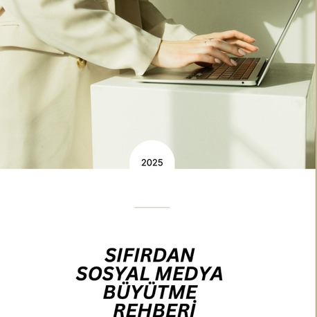  “Sıfırdan Sosyal Medya Sayfası Büyütme Rehberi” artık satışta!