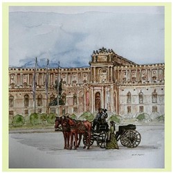 Wien.Watercolor.22x23cm