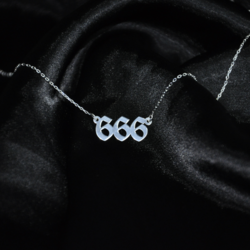 666 Melek Sayısı Kolye 