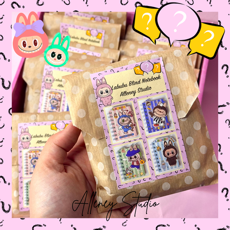 Labubu Blind Bag Notebook Serisi | Alleneystudio