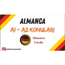 Almanca A1-A2 Gramer Slayt PDF - Youtube @AlmancaYurdu