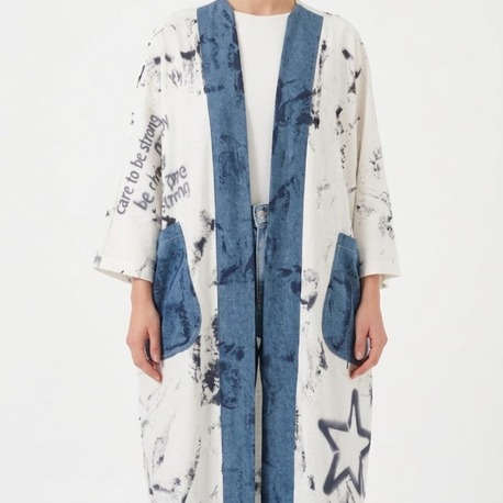 Oversize kimono kap