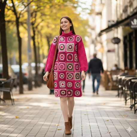 Pembe elbise 