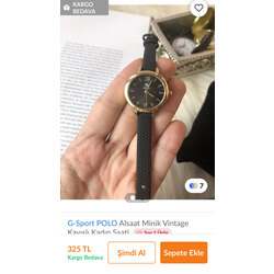 G sport polo kadın saati