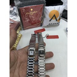Alain Frederic çelik vintage kadın saati