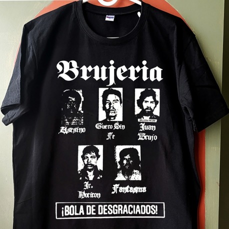 Brujeria- Band Photo - Black Tshirt (Death / Groove Metal / Grindcore )